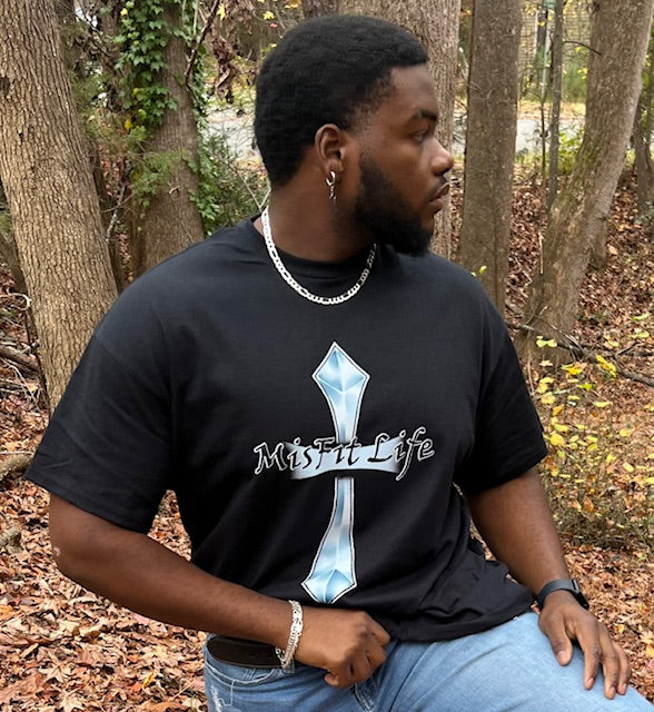 Misfit Life - Black Short Sleeve T-Shirt