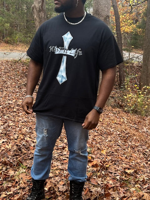 Misfit Life - Black Short Sleeve T-Shirt