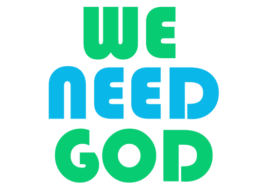We Need God Vehicle Decal