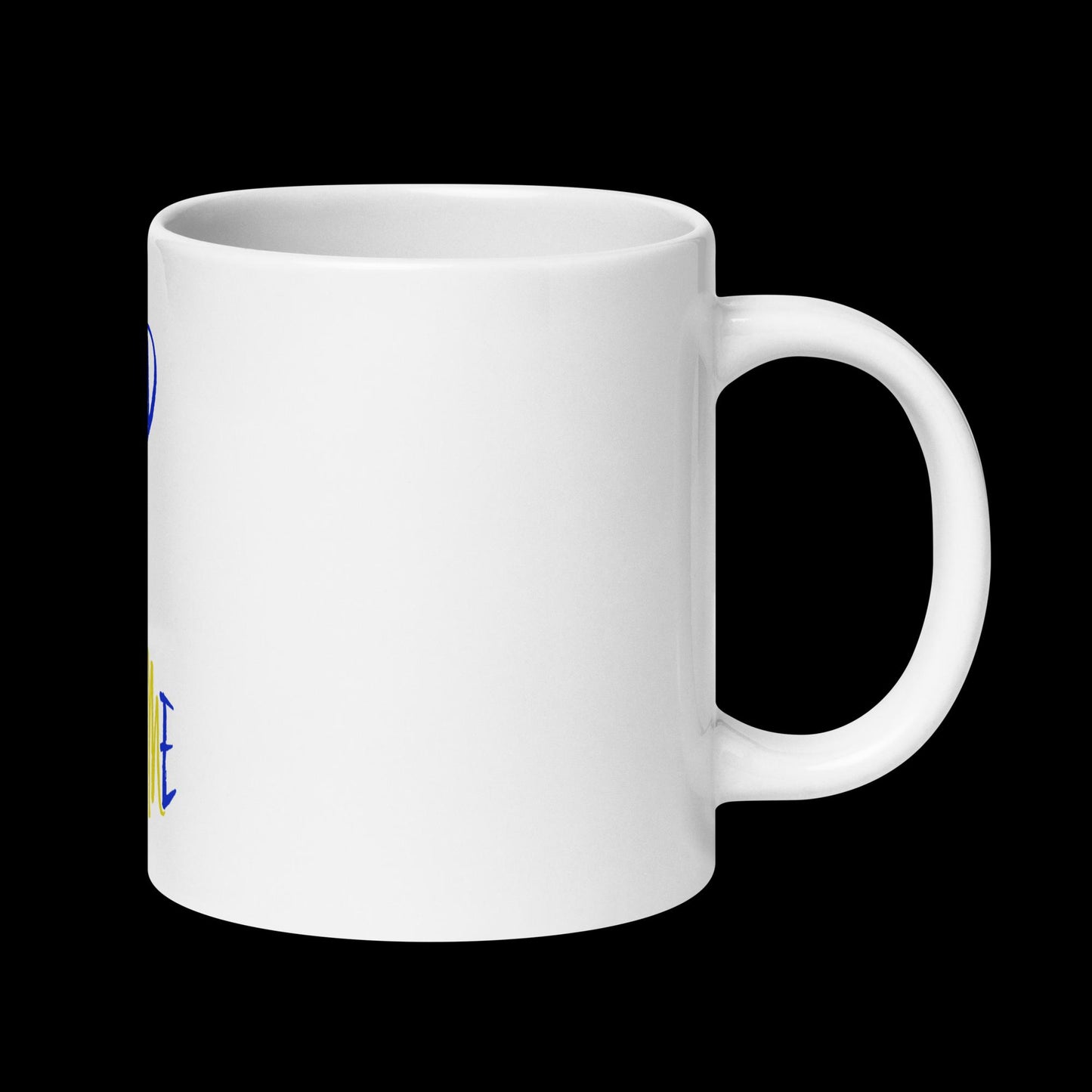 My God is Awesome  - White glossy Coffee Mug